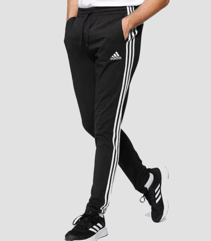 Premium Adidas 3-Stripe Trouser - Black