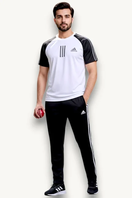 Performance Activewear Set – Black & White